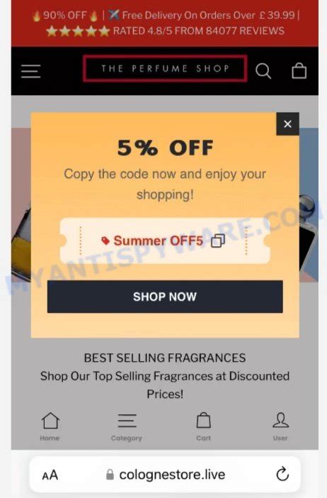 the perfume shop scam